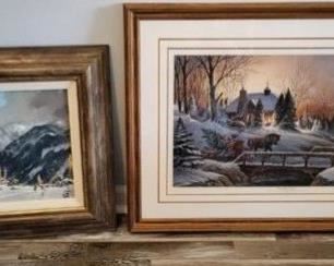 Thomas Kinkade Painting w/Certificate