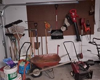 Toro Snow Blower, Craftsman Blower, Misc. Garage items