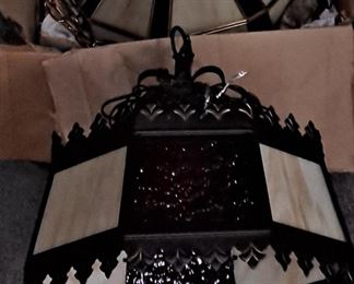Stained Glass Chandelier 
