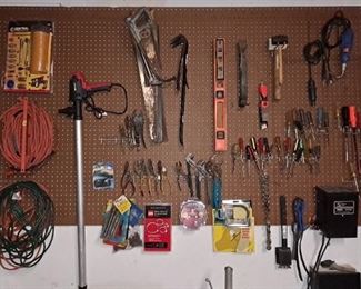 Large Variety of Hand Held Tools,  Electric Barrel Pump