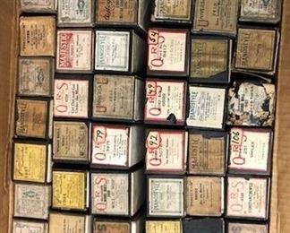 Player Piano rolls (10 more boxes full not included in pictures)