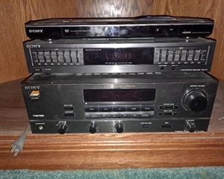 SONY DVD Player, SONY 7 Band Equalizer, 
