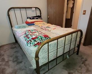 $60, Full Size Antique Brass Bed