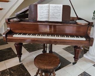 $500. Piano Available for pre-sale as we know making arrangements for moving a baby grand require some time. Contact with inquiries.
