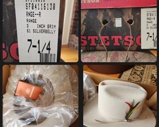 Like new Stetson Hat ~20 years old but never worn.