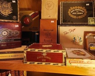 Discovered more vintage cigar boxes collected in travels.