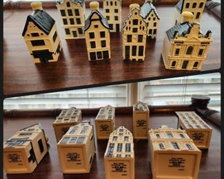 8 KLM delft houses 2 6 10 27 30 32 80 & 86 $200 for set.