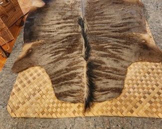 African wildebeest hide originally $100.