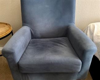 Vintage Blue Arm Chair