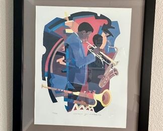 1991 "The Solo" by John Riddle Jr. #116/175 Offset Lithograph - Handsigned