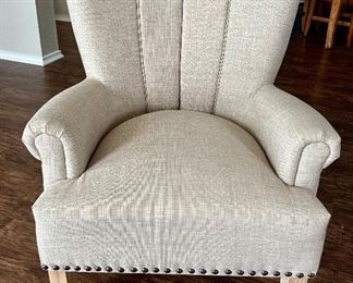 Upholstered Lightweight Arm Chair - Newer