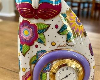 Laurel Burch Cat Clock