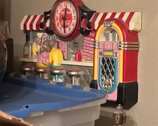 soda shoppe clock
