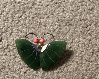 jade brooch