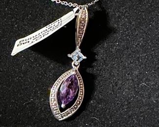 sterling amethyst 