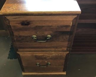 Small wood file cabinet $20. SOLD