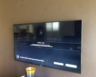 62” SMART TV.  Without wall mount
$275