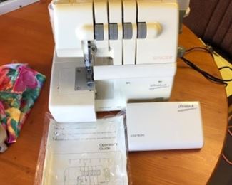 Singer serger and thread SOLD