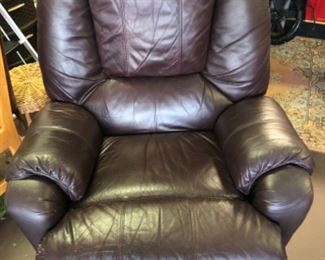 Older recliner by stratolounger.  Free