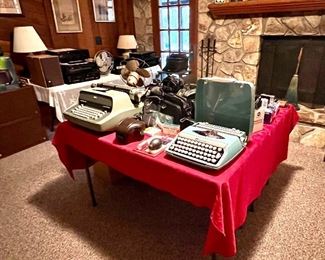 Typewriters-   Cameras - Binoculars….