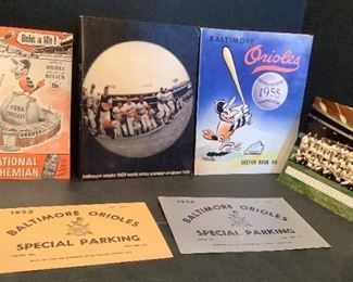 Baltimore Orioles Memorabilia