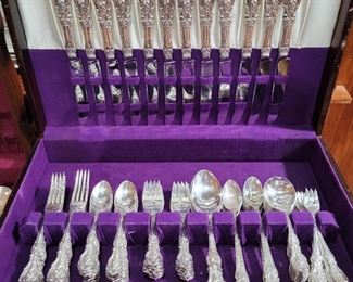 104 Piece Francis The First Reed & Barton Sterling Flatware Set
