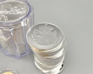 1oz. Silver Buffalo Rounds