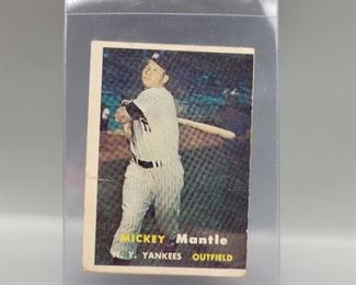 Mickey Mantle Baseball Card