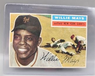 1956 Willie Mays Baseball Card