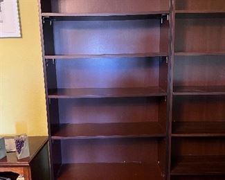 Four book cases can be attached together or can purchase what you need