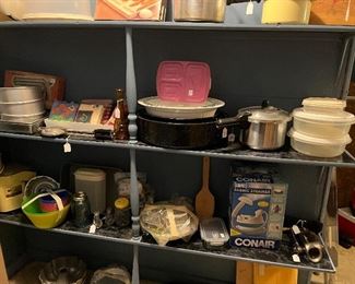 Misc cooking items and appliances 