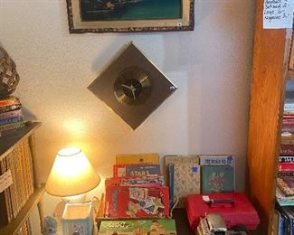 Small collection of children’s toys and books