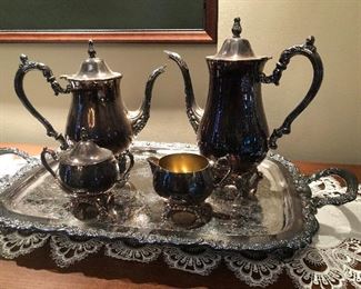 Silverplate Tea Set