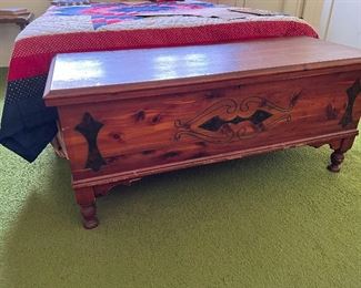 Vintage Cedar Chest - with upper tray