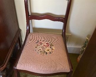 Antique Mahogany - needlepoint