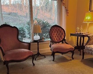 Victorian Parlor chairs