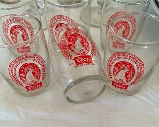 Vintage Coors shot glasses
