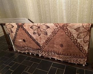 "TAPA"  Bark Cloth ( not woven - made from bark