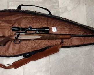 WINCHESTER MODEL 70 30-06 WITH SCOPE AND SOFT CASE