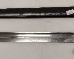  WEYERSBERG KIRSCHBAUM & CO MODELO ARGENTINO 1891 BAYONET SOME SURFACE RUST, DOESN'T FIT ALL THE WAY INTO SHEATH