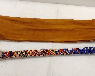 LUMMI NATIVE MEDICINE STICK BEADED BY ISHA JULES