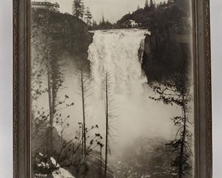  C.K. KINSEY 1923 PHOTOGRAPH NO. 111 OF SNOQUALMIE FALLS