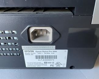 $400 Epson Stylus Pro 3880 Fine Art Printer Model K141A 