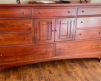 SOLD!  Dresser with Mirror  Lexington Arts & Crafts Collection by Bob Timberlake