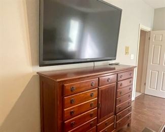$295 Mission Style Large Dresser with Mirror