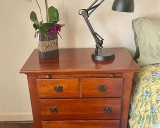 $120 Mission Style Bedside Table