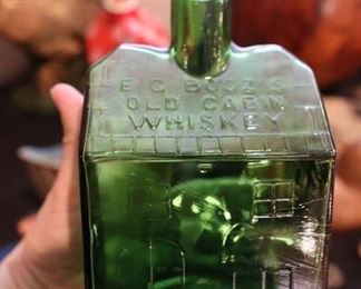 Vintage whiskey bottle