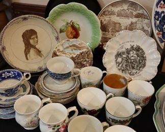 Vintage and antique decor, porcelain
