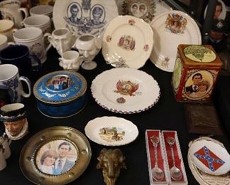 Vintage decor, Princess Diana collectibles