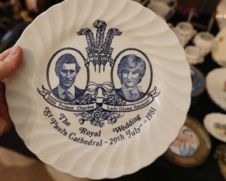 Vintage decor, Royal Family Porcelain, Princess Di